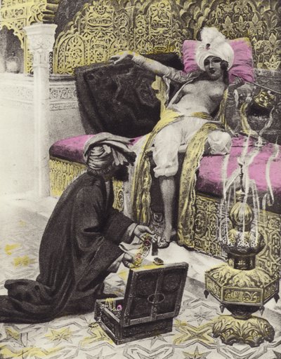 De Dochter van de Koning van Tunis, Vierde Dag, Vierde Verhaal door Louis Chalon