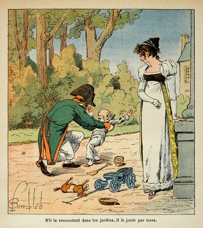 Illustratie door Louis Bombled uit het boek 