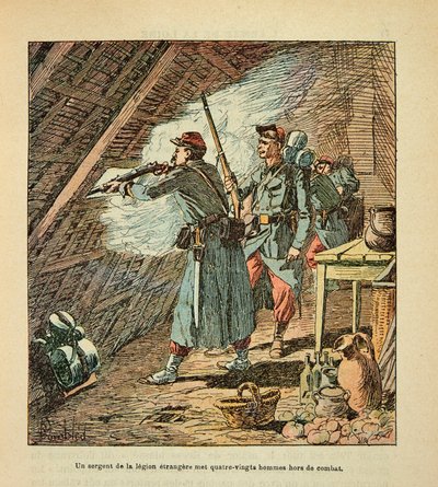 De Slag bij Orleans op 11 oktober door Louis Charles Bombled