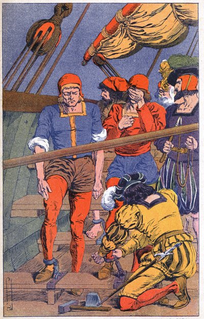 De dienaren van de zonen van Francois I door Louis Charles Bombled