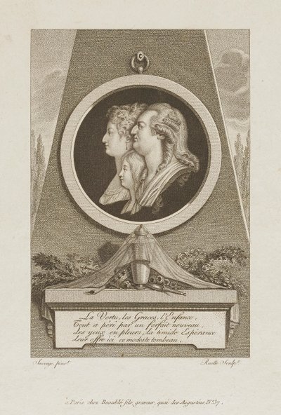 Deugd, genaden, kindertijd door Louis Charles Ruotte