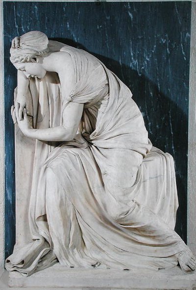Verdriet door Louis Claude Vassé