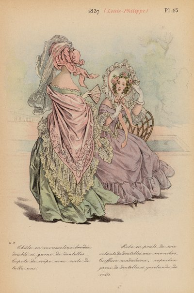 Franse mode: 1837, Louis-Philippe door Louis Colas