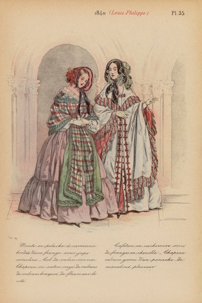 Franse mode: 1840, Louis-Philippe door Louis Colas