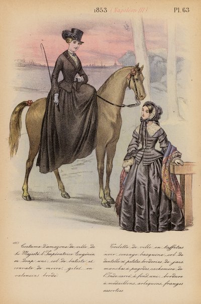 Franse mode: 1853, Napoleon III door Louis Colas