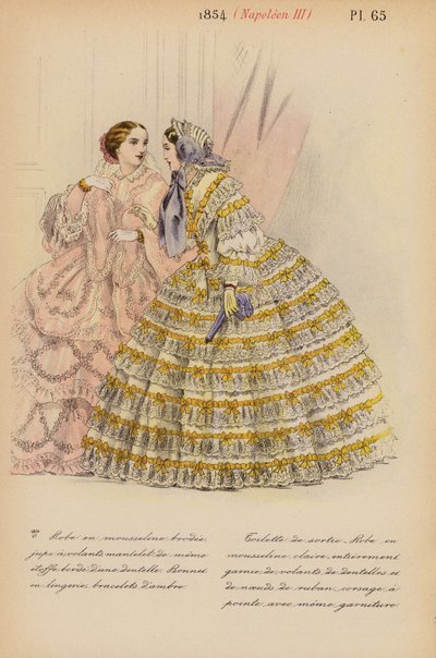 Franse mode: 1854, Napoleon III door Louis Colas
