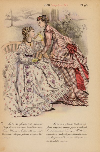 Franse mode: 1868, Napoleon III door Louis Colas