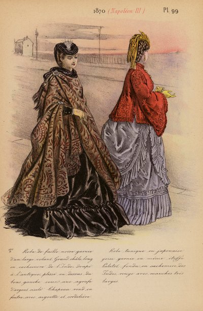 Franse mode: 1870, Napoleon III door Louis Colas