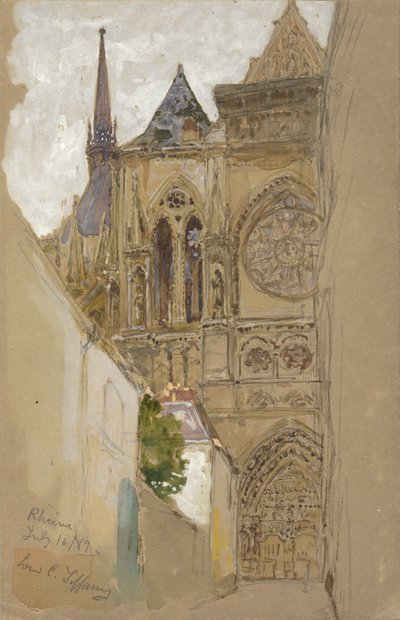 Rheims door Louis Comfort Tiffany
