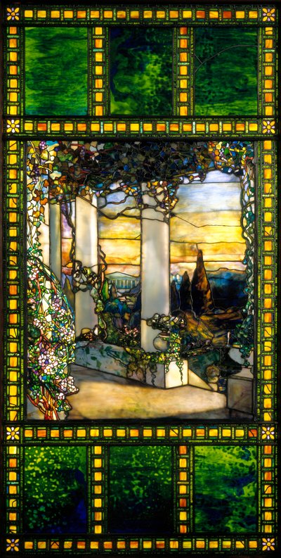 Raam door Louis Comfort Tiffany