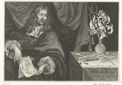 Titelprent met het portret van Louis Roupert door Louis Cossin