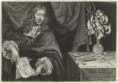 Titelprent met het portret van Louis Roupert door Louis Cossin