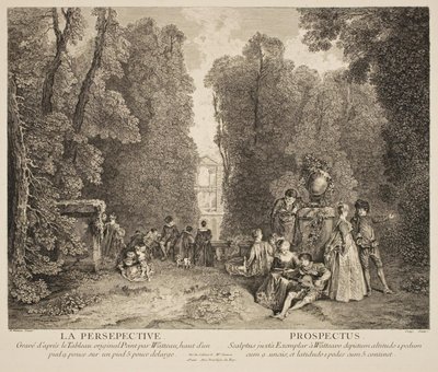 La Perspective door Louis Crepy