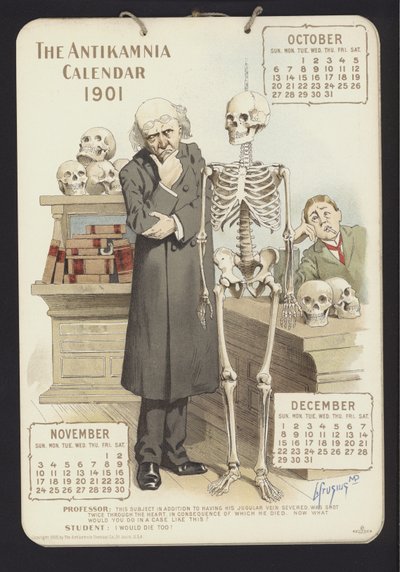Illustratie voor Antikamnia Kalender door Louis Crucius or Crusuius