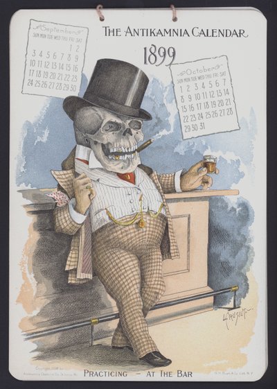 Illustratie voor Antikamnia Kalender door Louis Crucius or Crusuius