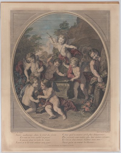 Gedurfde satire in de diepten van het bos door Louis Desplaces