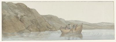 Gezicht op Kaap Paceco in Calabrië nabij de stad Scilla (Voyage en Italie, en Sicile et à Malte - 1778) door Louis Ducros