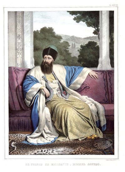 De Prins van Moldavië, Michael Soutzo (1729-1830). in 