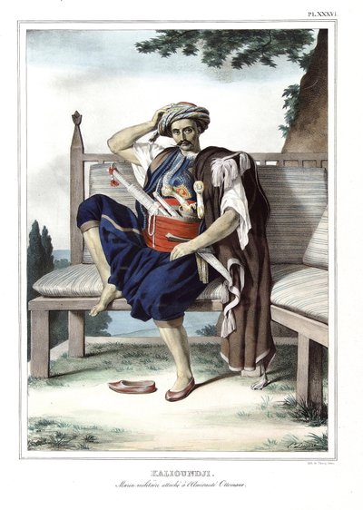 Kalioundji, militaire zeeman verbonden aan de Ottomaanse admiraliteit. in 