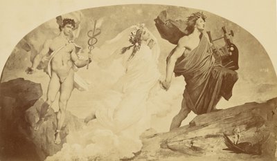 Orpheus en Eurydice door Louis Emile Durandelle