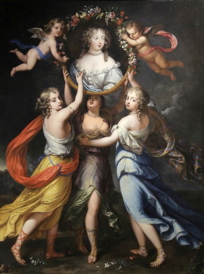 Françoise-Athénaïs de Rochechouart, markiezin de Montespan 1640-1707, tweede helft van de 17e eeuw door Louis Ferdinand Elle the Younger