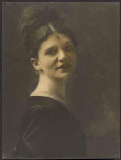 Babette (Mlle. Rubino) door Louis Fleckenstein