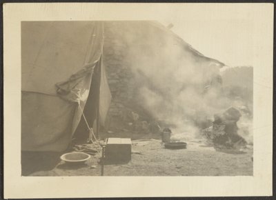 [Camp Scene]. door Louis Fleckenstein