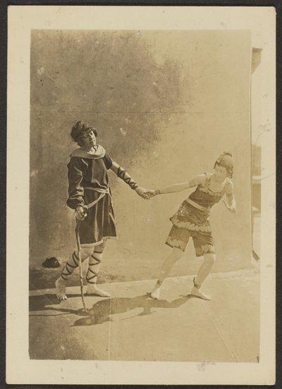 [Dansers op het dak]. door Louis Fleckenstein