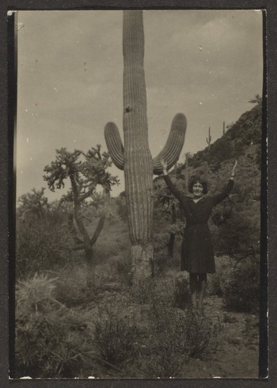 [Florence en Cactus]. door Louis Fleckenstein
