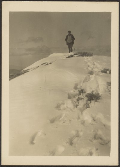 [Louis Fleckenstein op Telescope Peak]. door Louis Fleckenstein