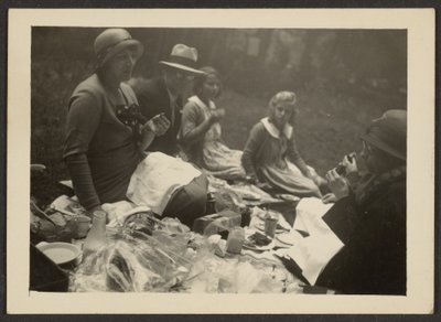 [Picknick]. door Louis Fleckenstein
