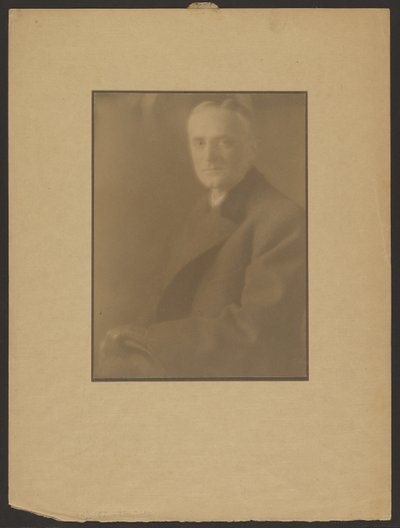 Portret van Mr. George Eastman door Louis Fleckenstein