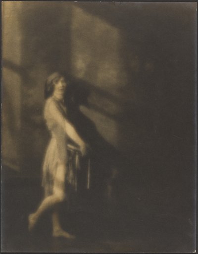 Het model door Louis Fleckenstein