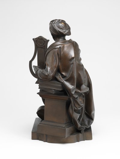 George Frideric Handel als Apollo door Louis Francois (after) Roubiliac