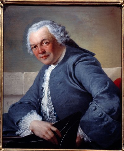 Portret van Mr. Tolozan door Louis Gabriel Blanchet