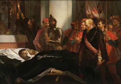 De Laatste Eer aan Graven Egmont en Hoorn door Louis Gallait