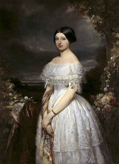 Portret van de Gravin de Biolley door Louis Galnav