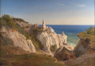 De Kliffen van het Eiland Mon door Louis Gurlitt