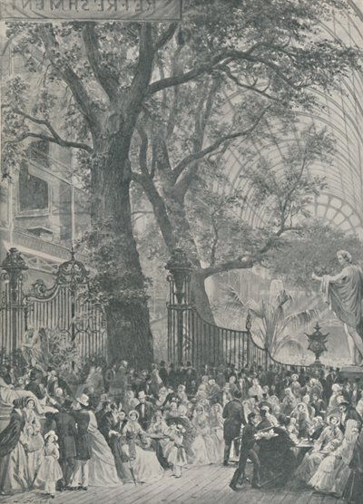 Op de Grote Tentoonstelling, 1851, 1920 door Louis Haghe
