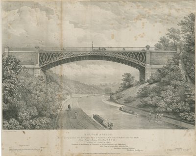 Calton Brug door Louis Haghe
