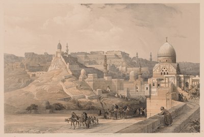 Egypte en Nubië: Deel III - Nr. 34, De Citadel van Caïro, Residentie van Mehemet Ali, 1838 door Louis Haghe