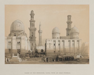 Egypte en Nubië, Deel III: Graf van de Memlooks, Caïro door Louis Haghe