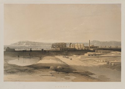 Egypte en Nubië, Deel II: Karnak door Louis Haghe