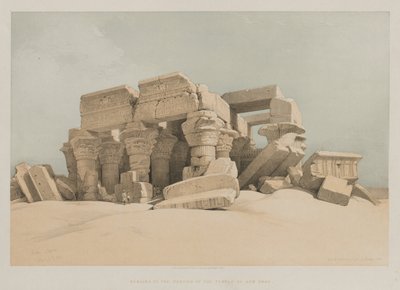Egypte en Nubië, Deel II: Kom-Ombo door Louis Haghe