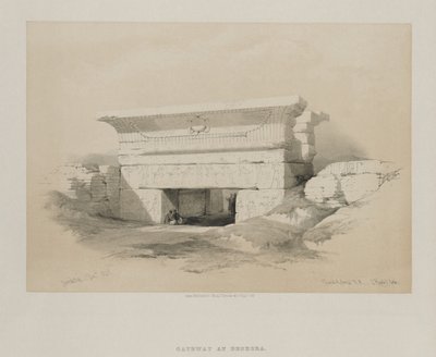 Egypte en Nubië, Deel I: Dendera door Louis Haghe