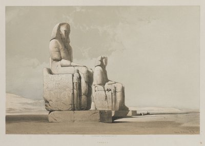 Egypte en Nubië, Deel I: Thebe door Louis Haghe