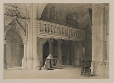 Schetsen in België en Duitsland, Deel I: Nönnberg Klooster, Salzburg door Louis Haghe