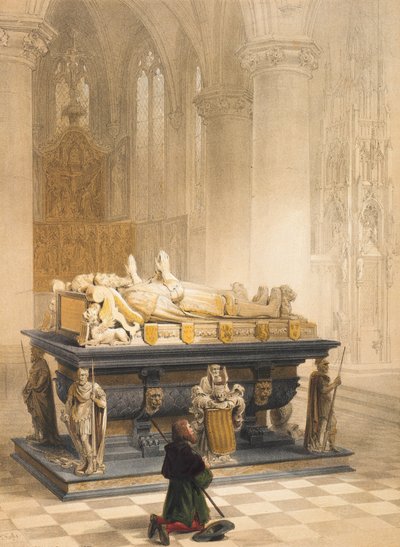 Graf van de familie Merodes, Gheel, Blad 6 uit 