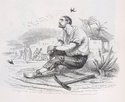 De Zwaluwen uit Het Complete Werk van Béranger, 1836 door Louis Henri Brevière, Cesar Auguste Hebert