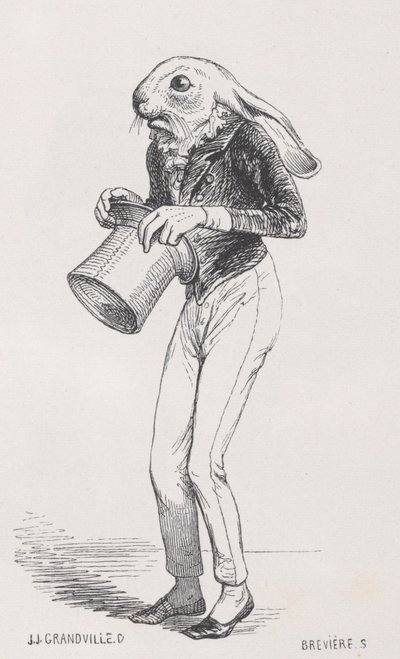 Zijn zoon, die in alle opzichten op hem leek ... uit Scènes uit het Privé en Publ... door Louis Henri Brévière